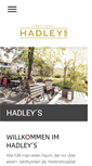 Mobile Screenshot of hadleys.de